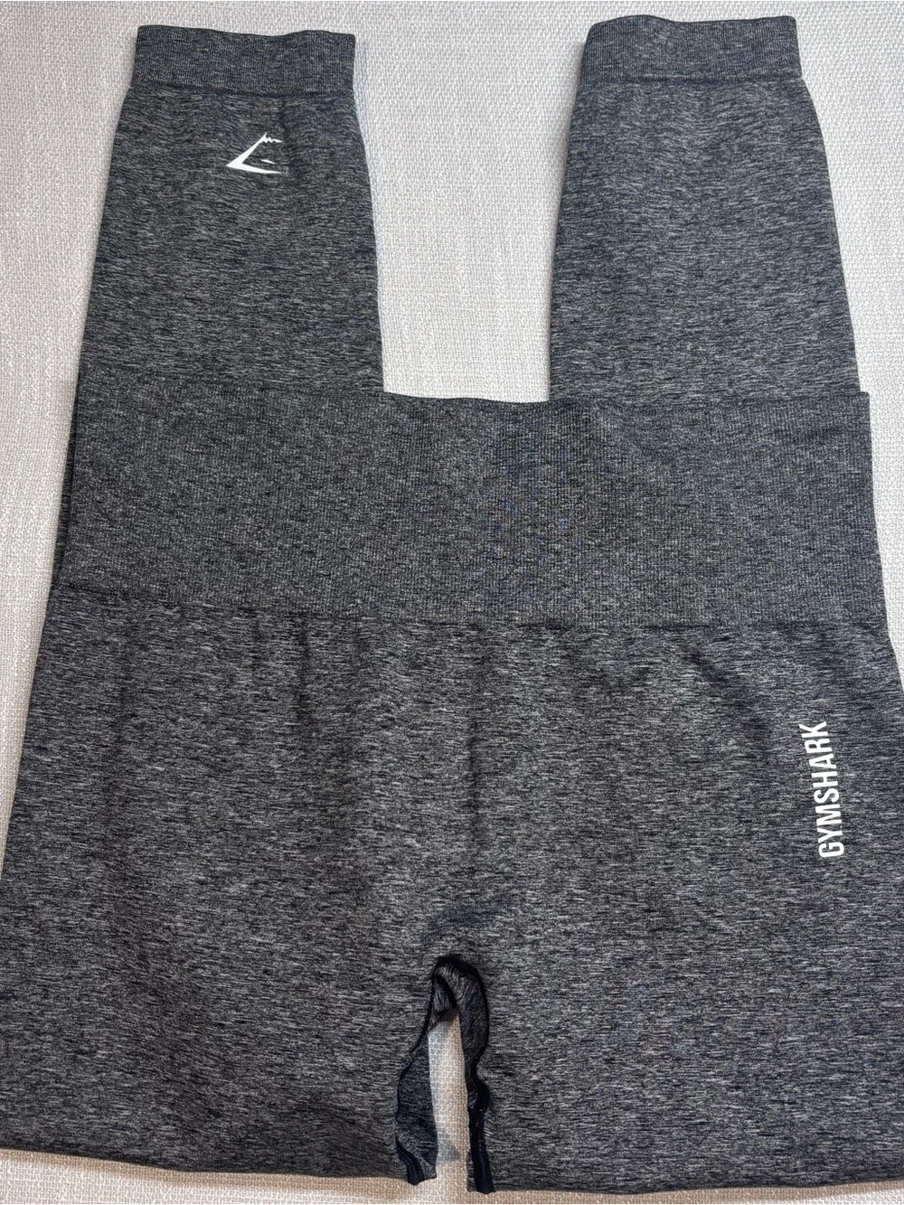 🔥 Gymshark Flex High Waisted Leggings in Charcoal Marl Size Small
